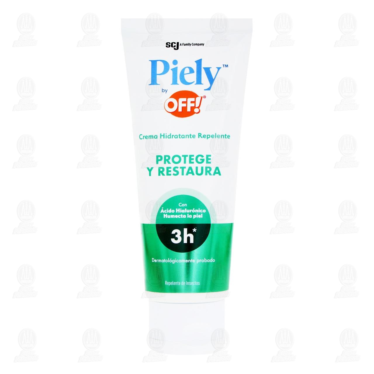 Repelente de Insectos Piely by OFF! Crema Hidratante Protege y Restaura, 100 ml. image number 0
