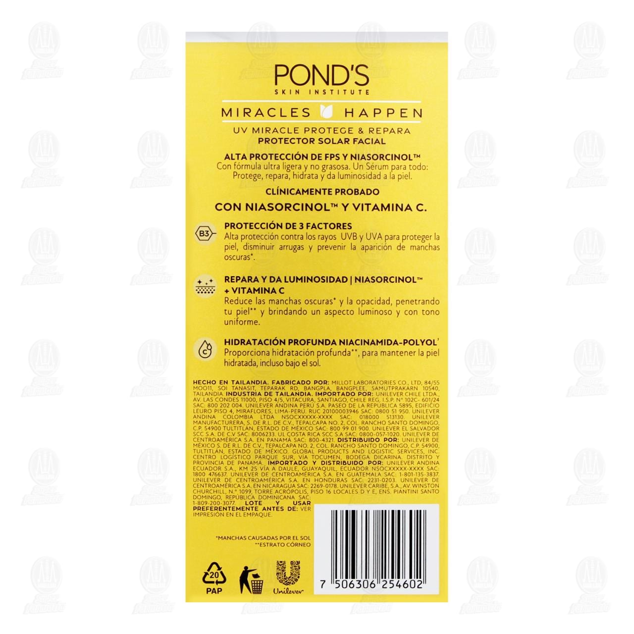 Protector Solar Facial Pond&rsquo;s Skin Institute UV Miracle Ultimate Protect FPS 50, 30 gr. image number 2