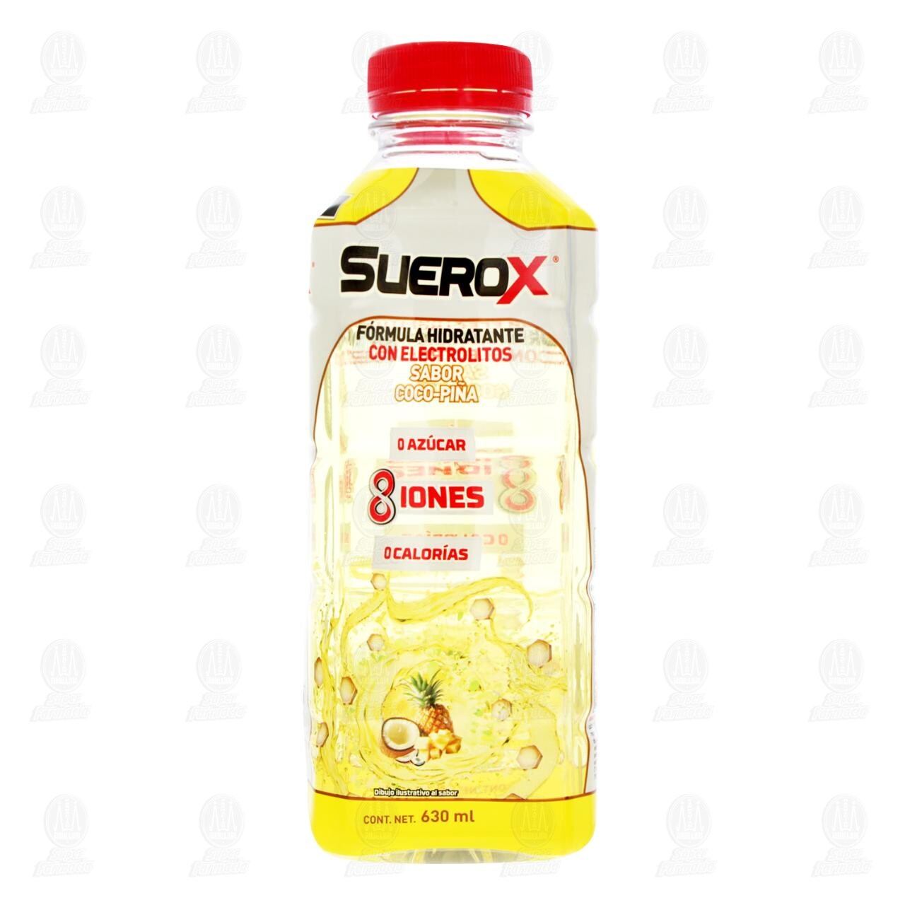 Bebida Hidratante Suerox Sabor Coco-Pi&ntilde;a, 630 ml. image number 1