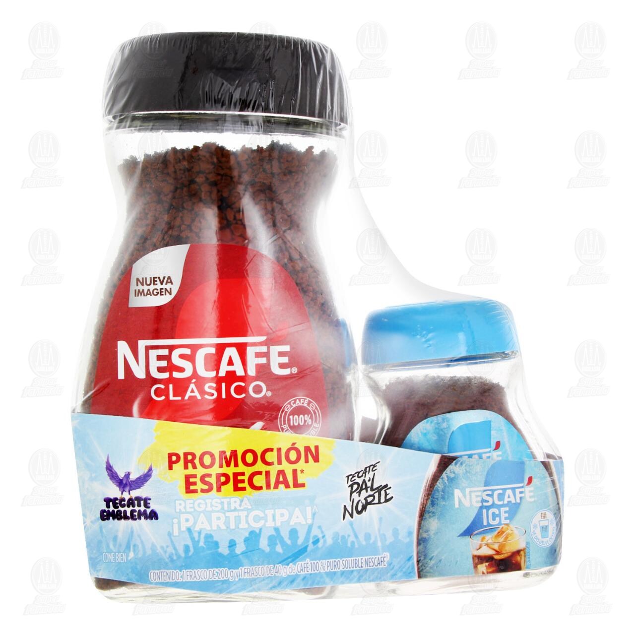 Pack Nescaf&eacute; Cl&aacute;sico 200 gr + Nescaf&eacute; Ice 40 gr, 2 pzas. image number 1