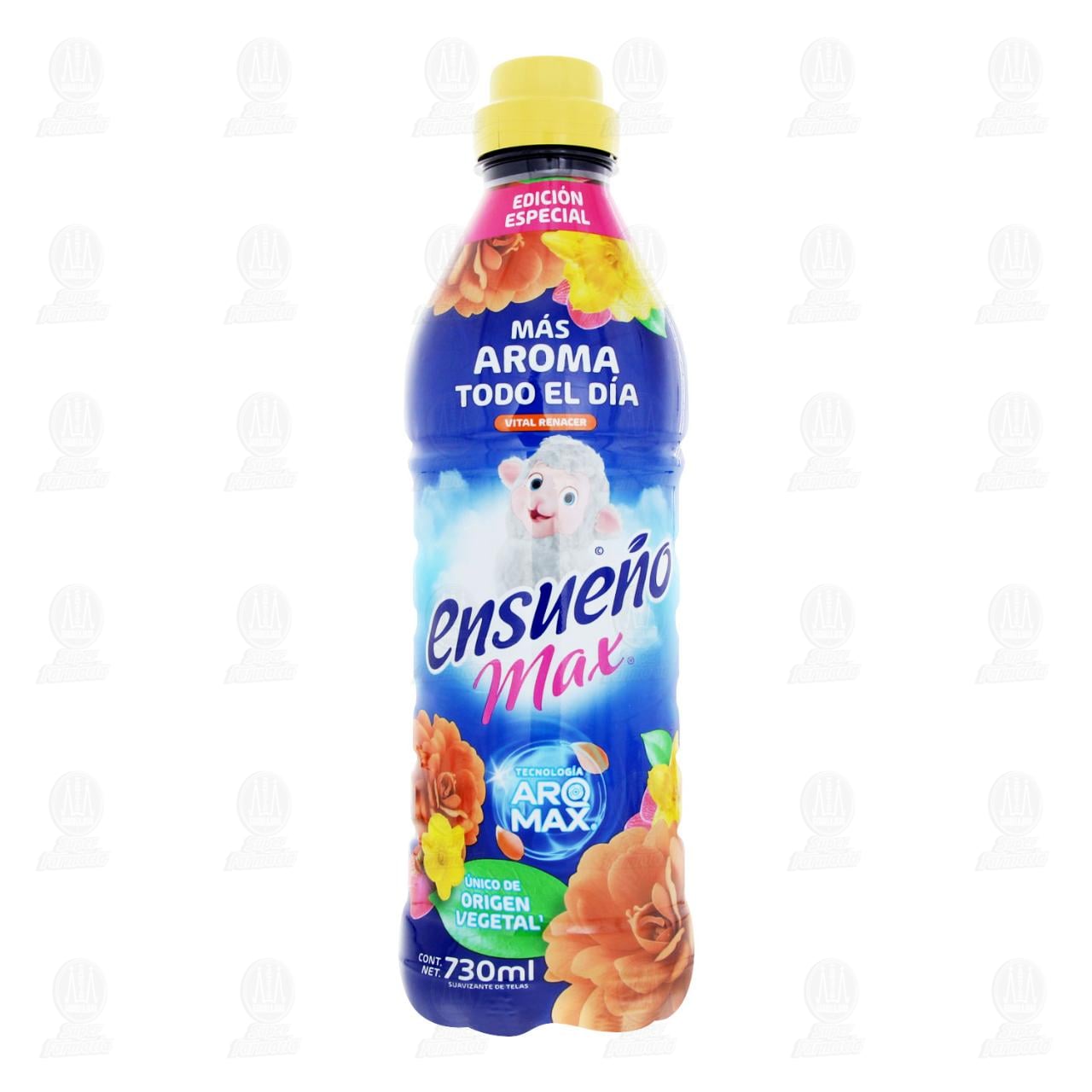 Suavizante de Telas Ensue&ntilde;o Max Vital Renacer, 730 ml. image number 1