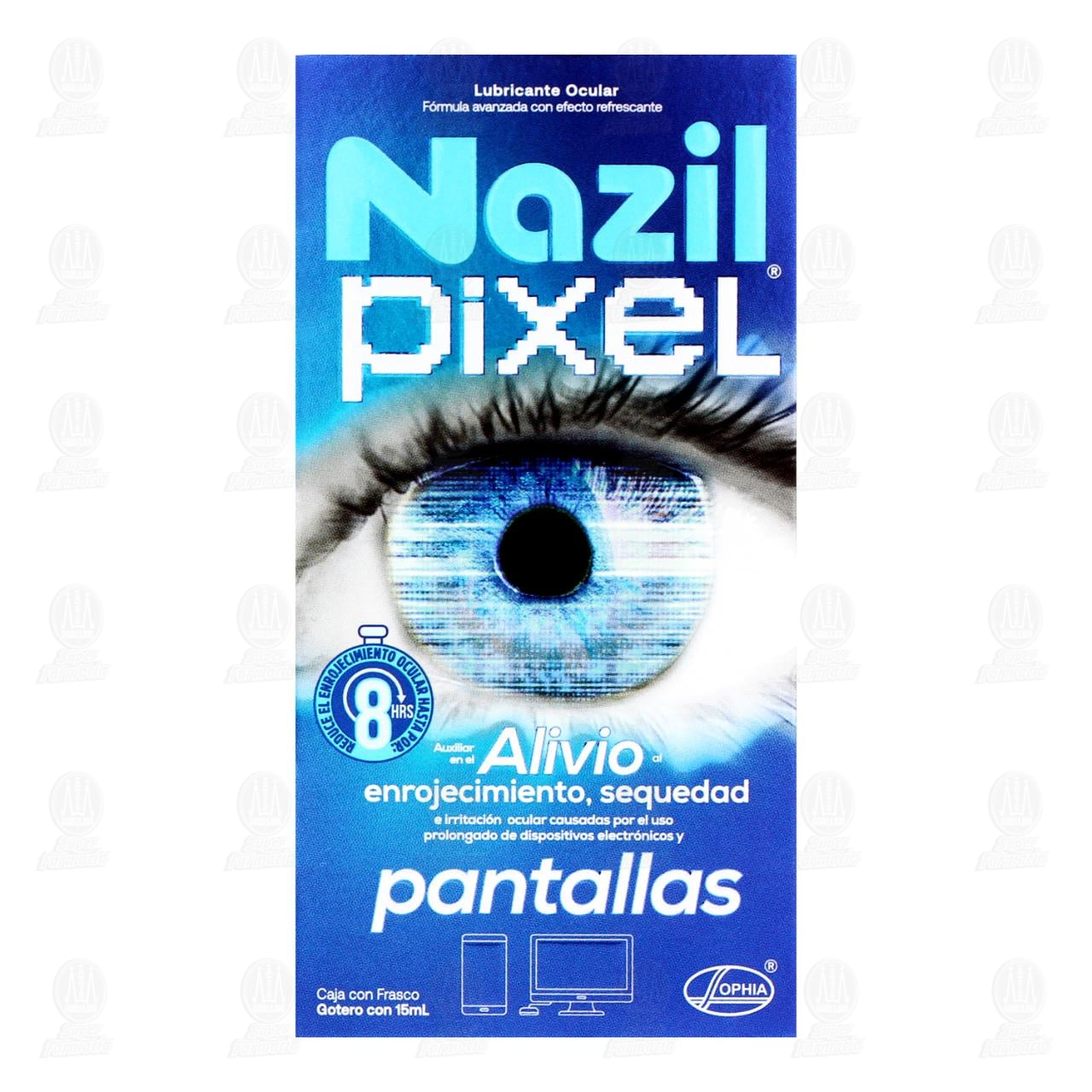 Nazil Pixel Lubricante Ocular, 15 ml. image number 1