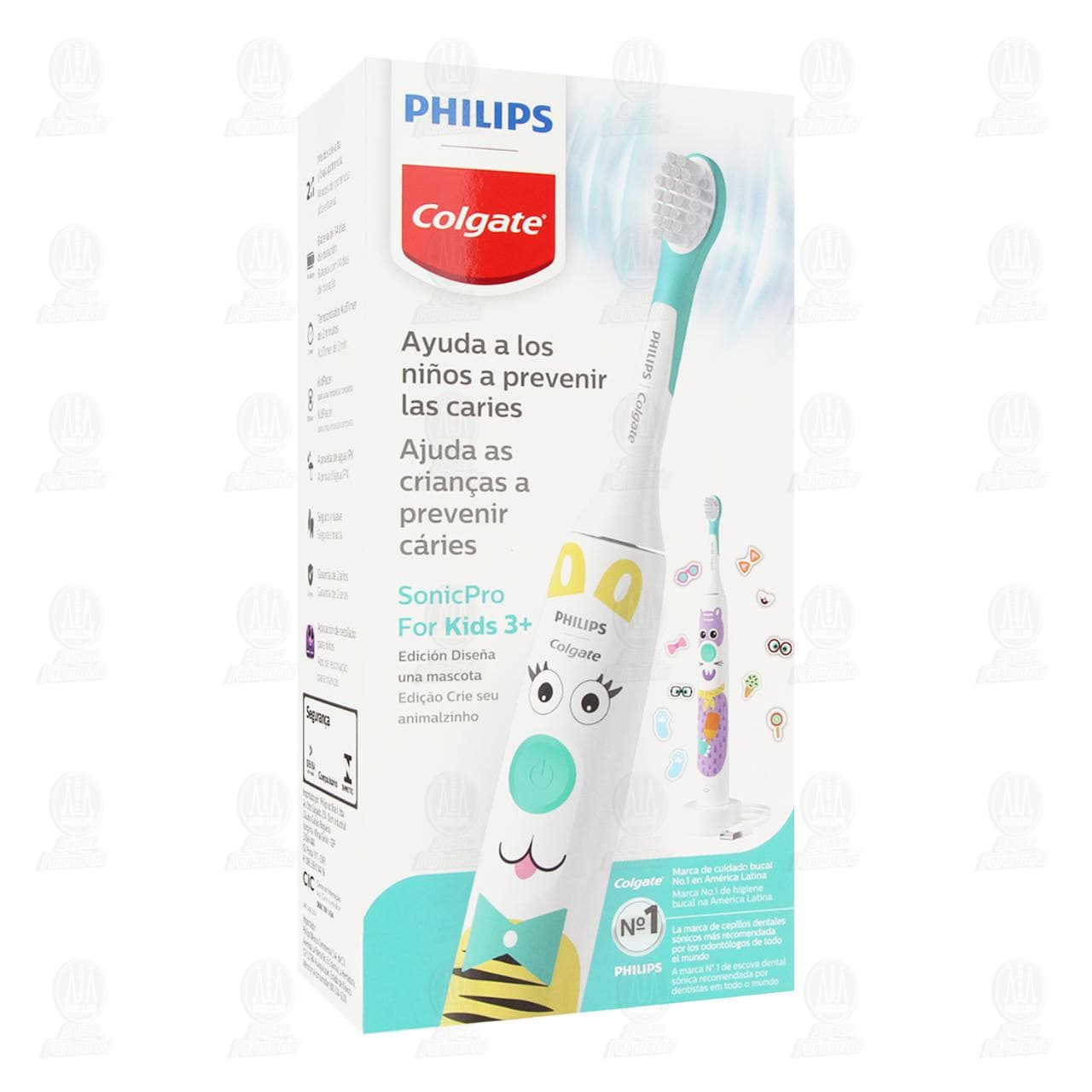Cepillo Dental El&eacute;ctrico Philips Colgate SonicPro For Kids 3+, 1 pz. image number 0