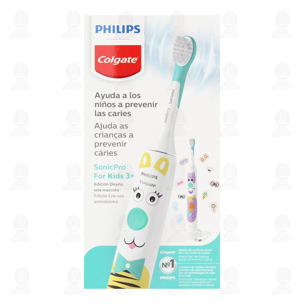 Cepillo Dental El&eacute;ctrico Philips Colgate SonicPro For Kids 3+, 1 pz. image number 1