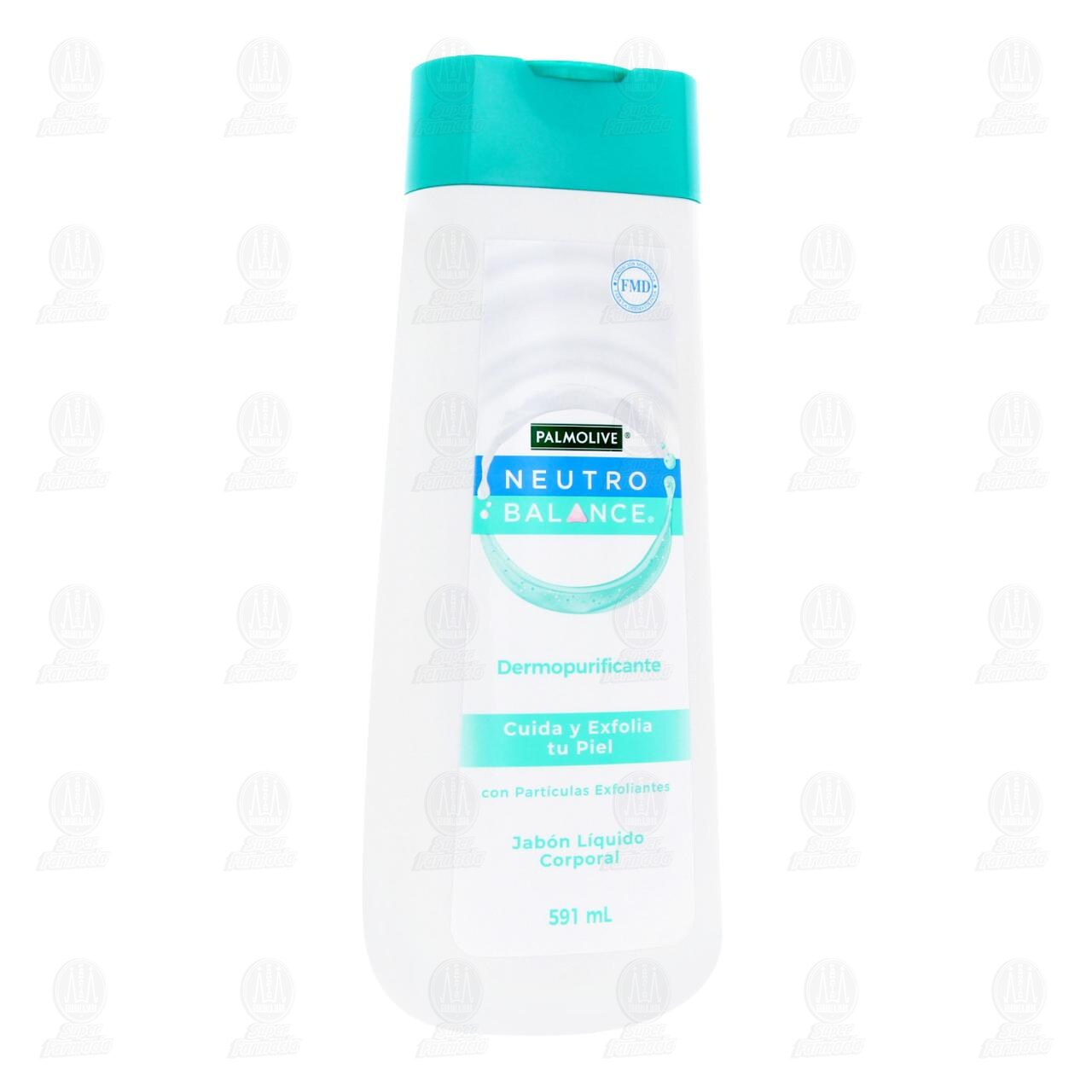 Gel de Ba&ntilde;o Palmolive Neutro Balance Dermopurificante con Part&iacute;culas Exfoliantes, 591 ml. image number 0