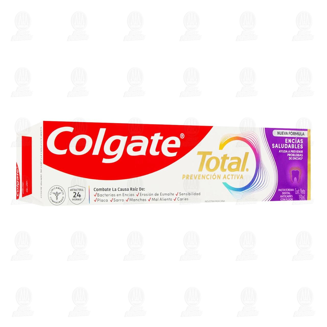 Pasta Dental Colgate Total Prevenci&oacute;n Activa Enc&iacute;as Saludables, 150 ml.