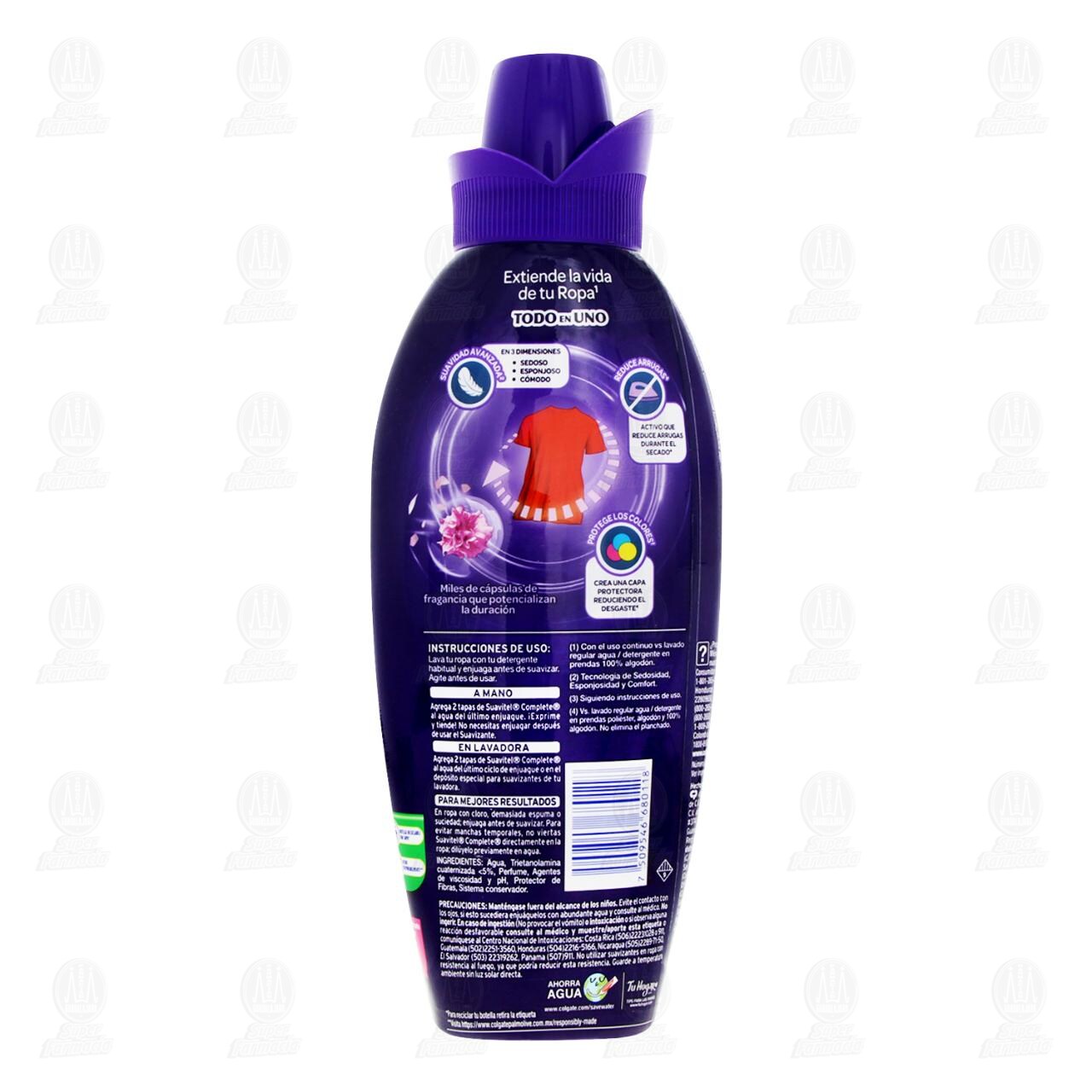 Suavizante de Telas Suavitel Complete Anochecer, 700 ml. image number 2