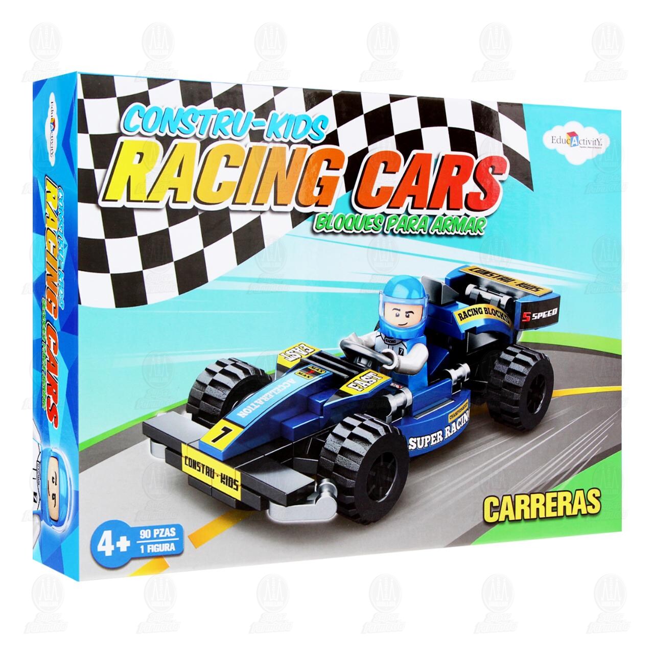 Bloques Constru-Kids EduCactivity Racing Cars Varios Modelos, 1 pz.