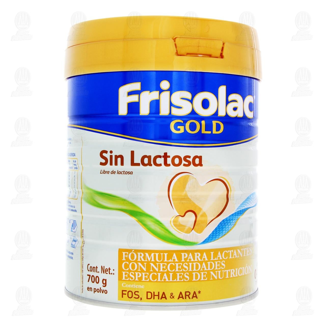 F&oacute;rmula Infantil Frisolac Gold Sin Lactosa en Polvo (0-12 Meses), 700 gr. image number 0