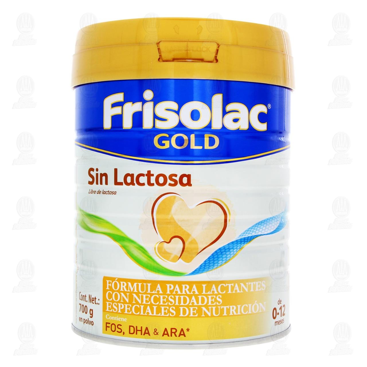 F&oacute;rmula Infantil Frisolac Gold Sin Lactosa en Polvo (0-12 Meses), 700 gr. image number 1