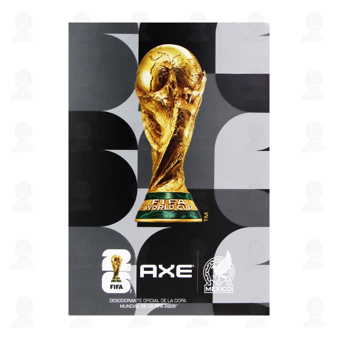 Pack 4 Desodorantes Axe Edici&oacute;n FIFA 150 ml + 1 M&aacute;scara de Luchador, 5 pzas. image number 4