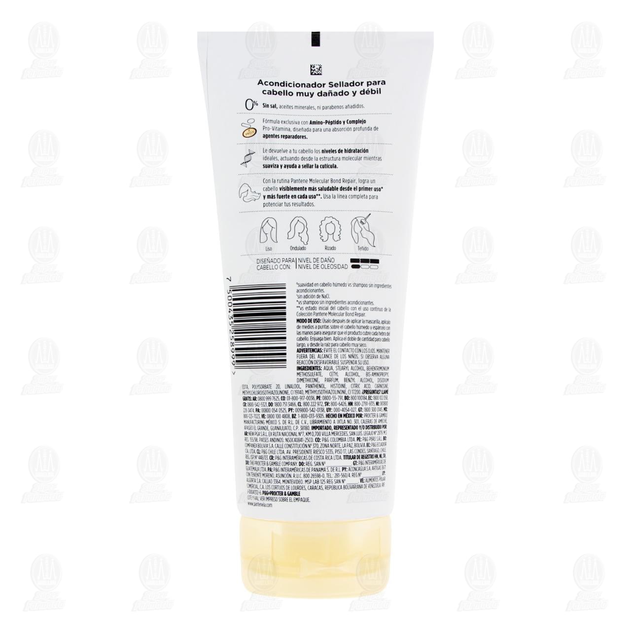Acondicionador Pantene Pro-V Science Molecular, 250 ml. image number 1