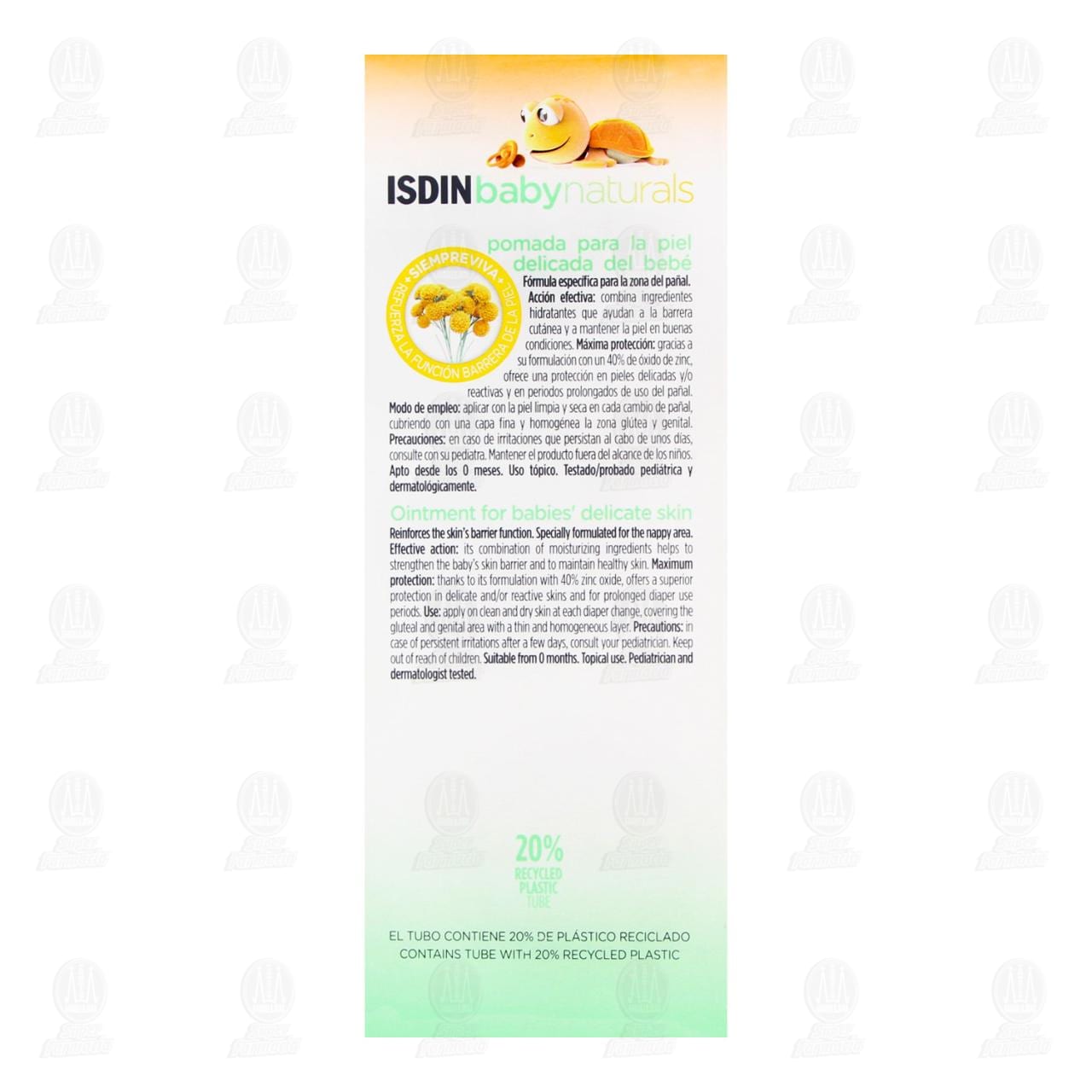 Isdin Baby Naturals Nutraisdin Pomada Protectora Contra Rozaduras del Beb&eacute;, 100 ml. image number 2