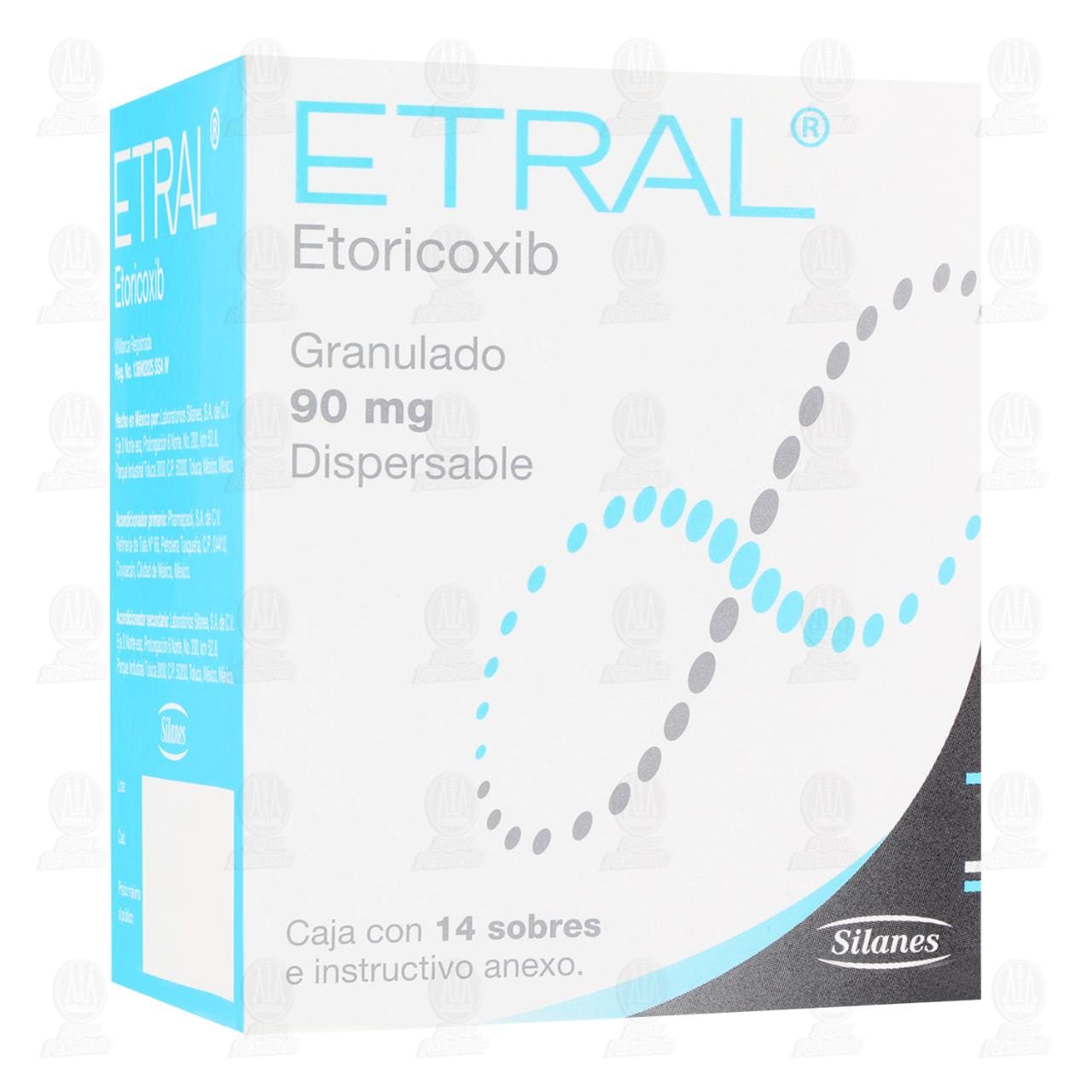 Etral Granulado Dispersable 90 mg, 14 Sobres.