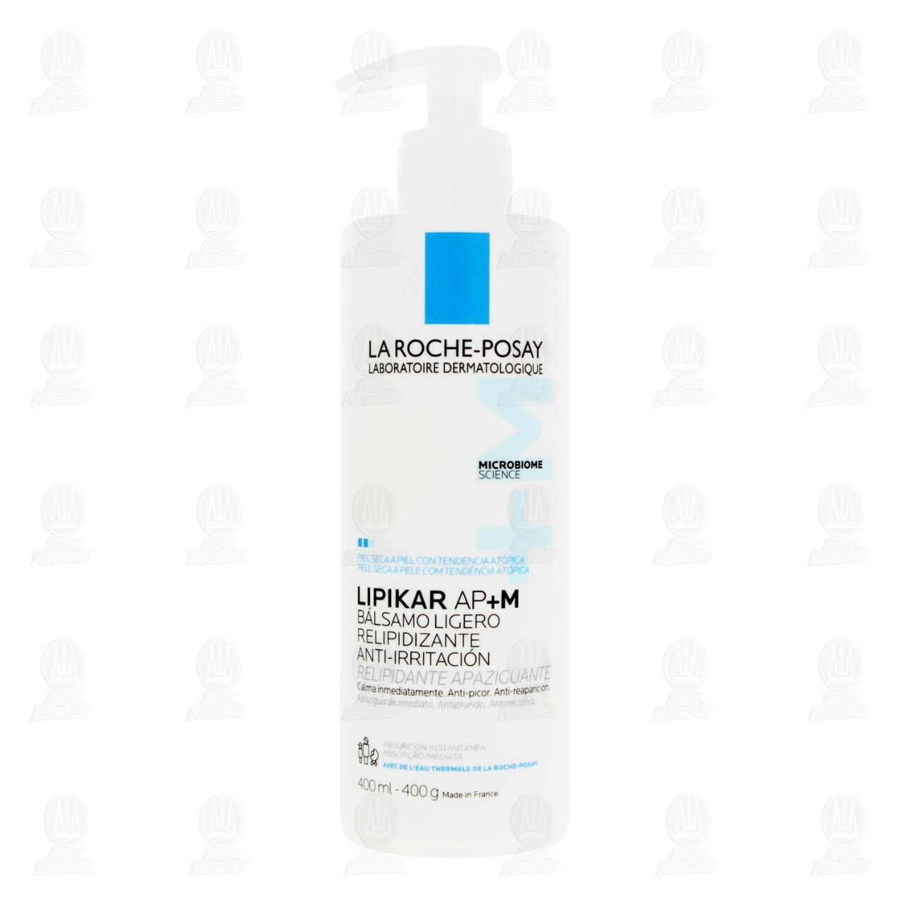 La Roche Posay B&aacute;lsamo Ligero Lipikar AP+M Relipidizante Anti-Irritaci&oacute;n, 400 ml. image number 1