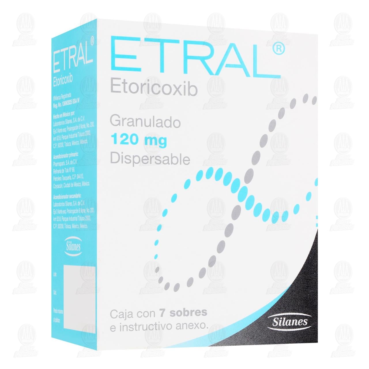 Etral Granulado Dispersable 120 mg, 7 Sobres.