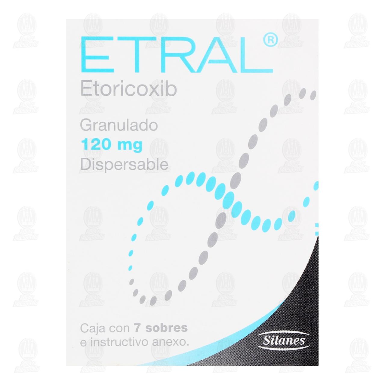 Etral Granulado Dispersable 120 mg, 7 Sobres. image number 1