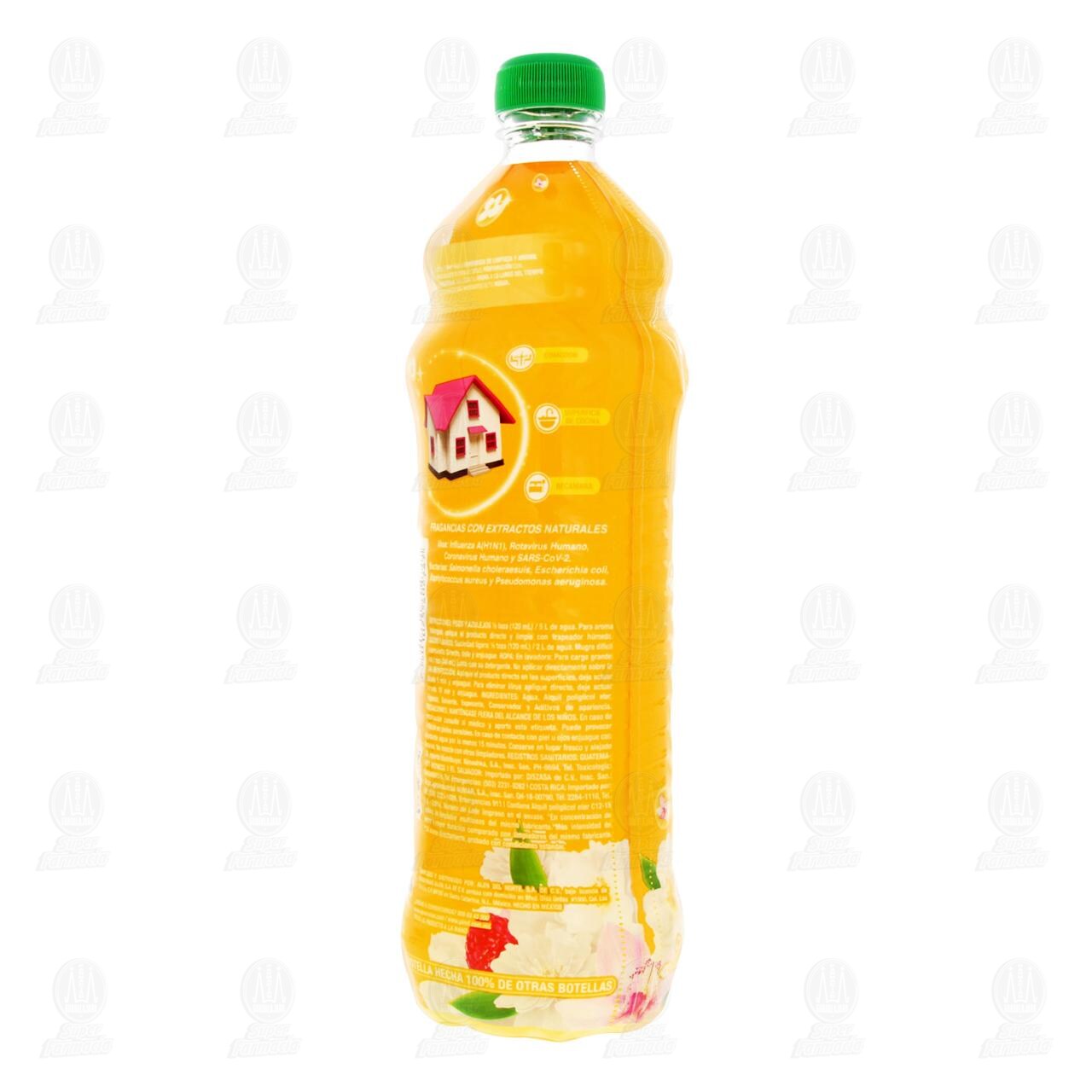 Limpiador Pinol Therapy Happy Antibacterial, 828 ml. image number 2