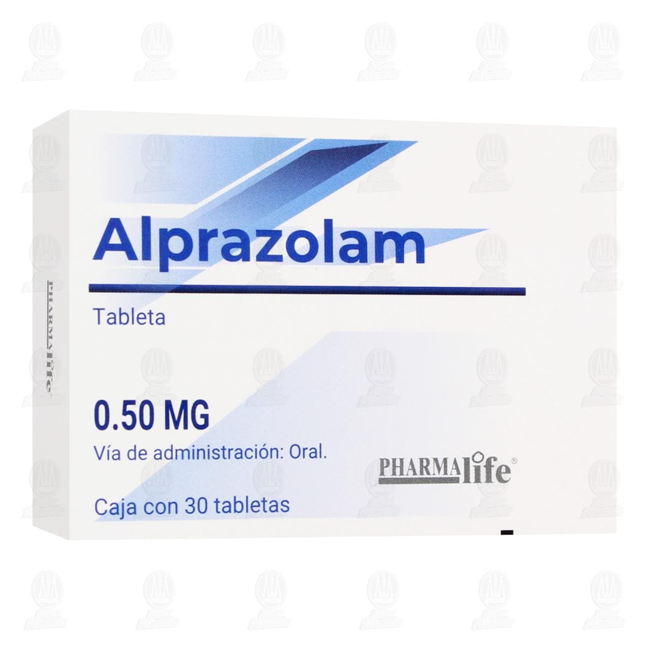 Alprazolam 0.50 mg, 30 Tabletas Pharmalife. image number 0