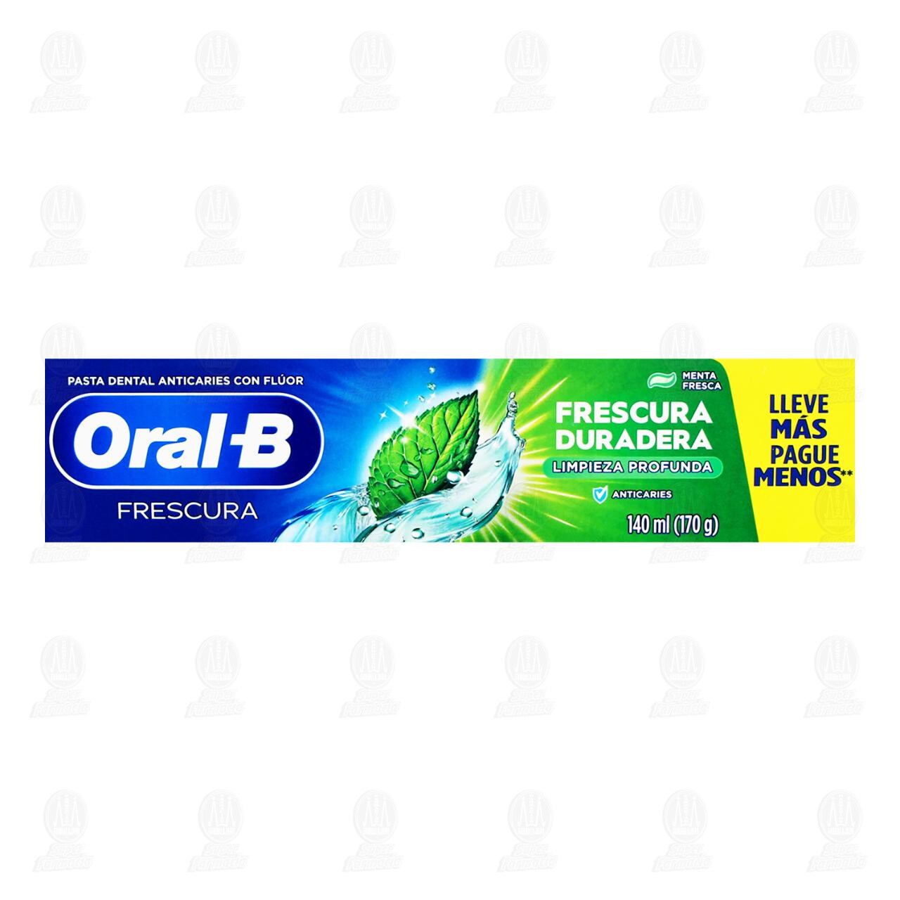 Pasta Dental Oral-B Frescura Duradera Menta Fresca, 140 ml. image number 1