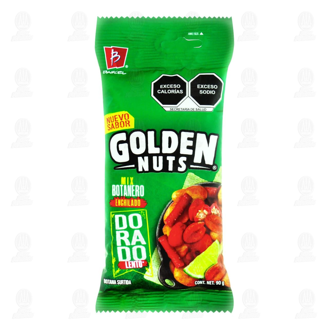 Botana Golden Nuts Mix Botanero Enchilado, 90 gr. image number 0