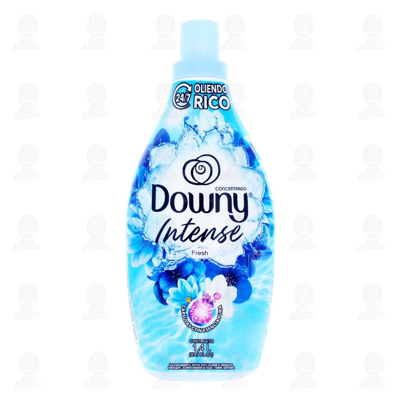 Suavizante de Telas Downy Intense Fresh Concentrado, 1.4 l. image number 1
