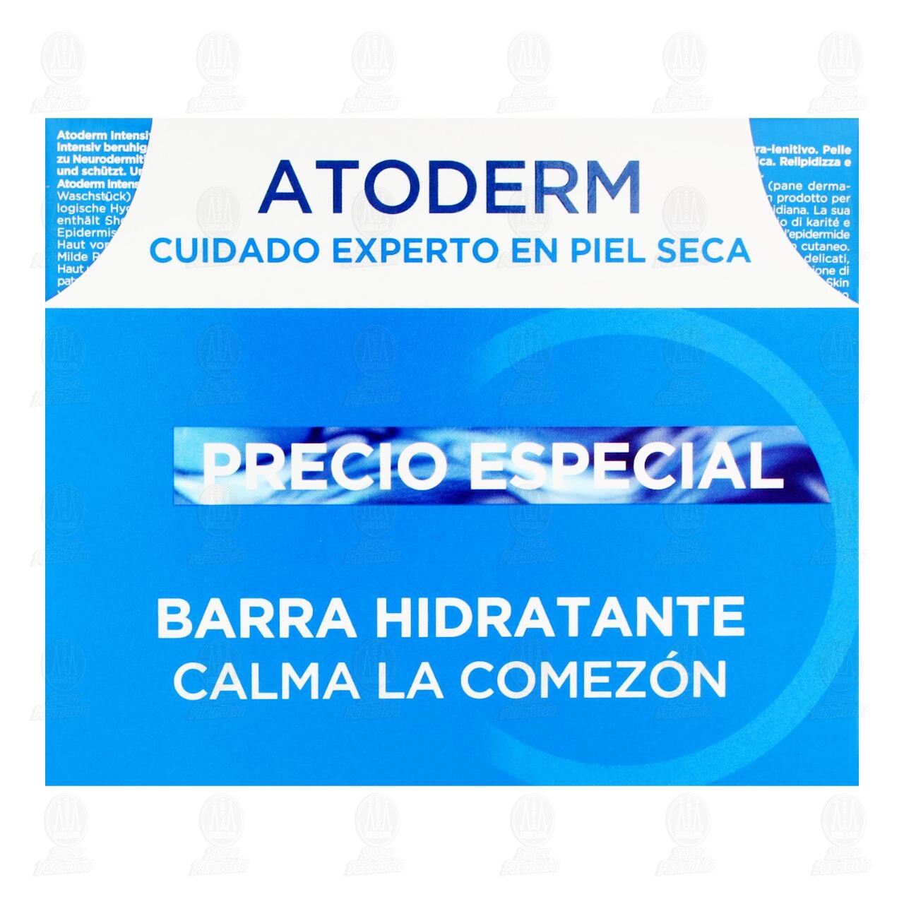 Pack Bioderma Atoderm Barra Hidratante para Piel Seca, 3 pzas de 150 gr c/u. image number 1