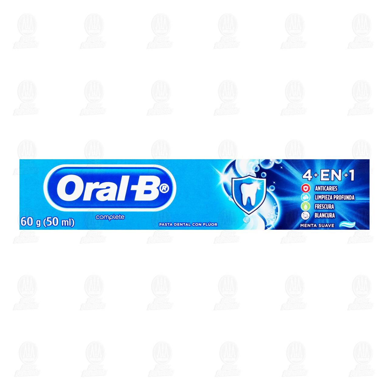 Pasta Dental Oral-B Complete 4 en 1 Menta Suave, 50 ml. image number 1