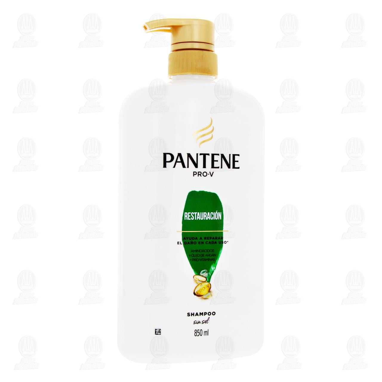 Shampoo Pantene Pro-V Restauraci&oacute;n, 850 ml.