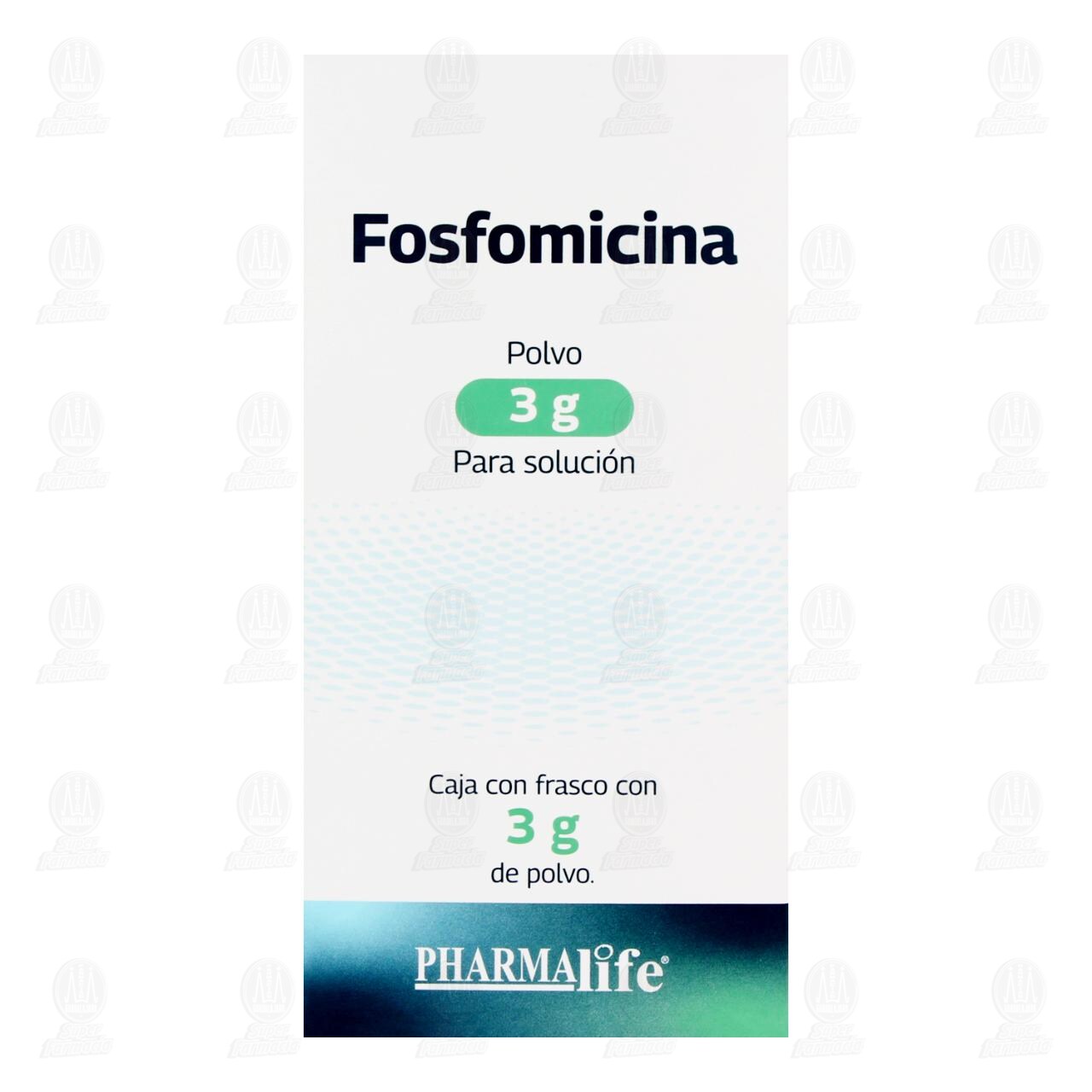 Fosfomicina Soluci&oacute;n en Polvo 3 gr, 1 Frasco Pharmalife. image number 1