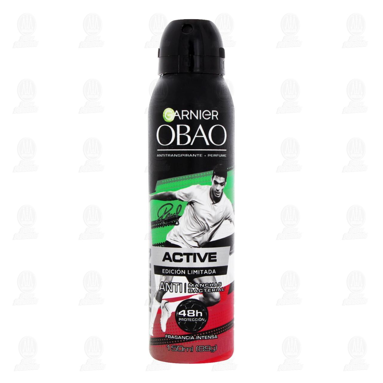 Antitranspirante + Perfume Garnier Obao Active Edici&oacute;n Limitada en Aerosol, 150 ml. image number 1