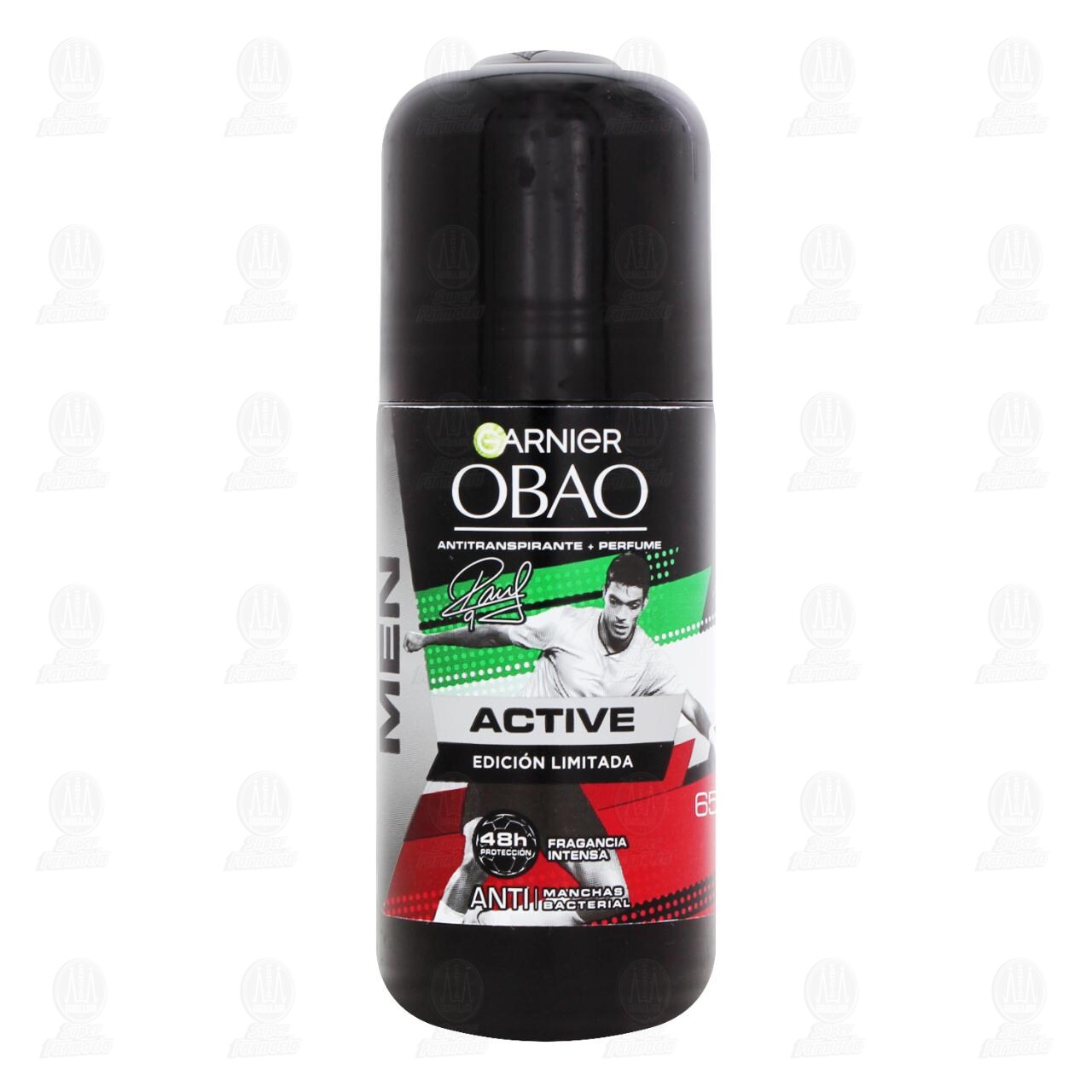 Antitranspirante + Perfume Garnier Obao Active Edici&oacute;n Limitada Roll-On, 65 gr. image number 1