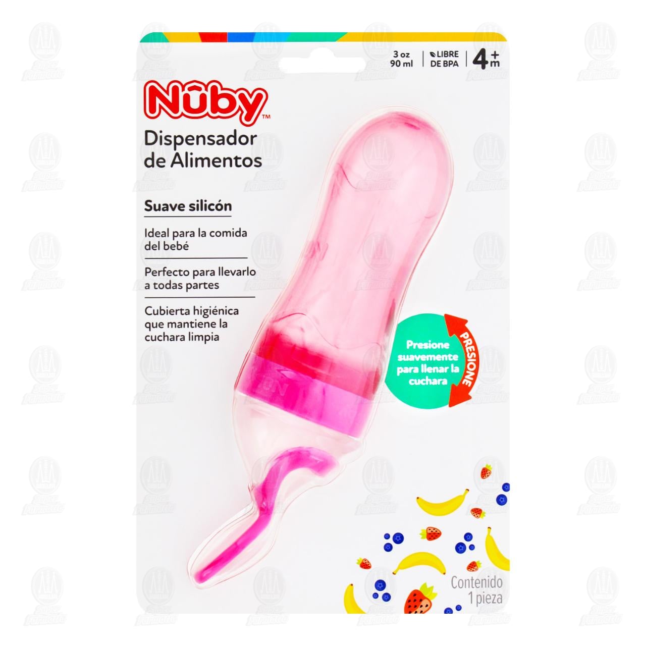 Dispensador de Alimentos Nuby con Cuchara, 1 pz.