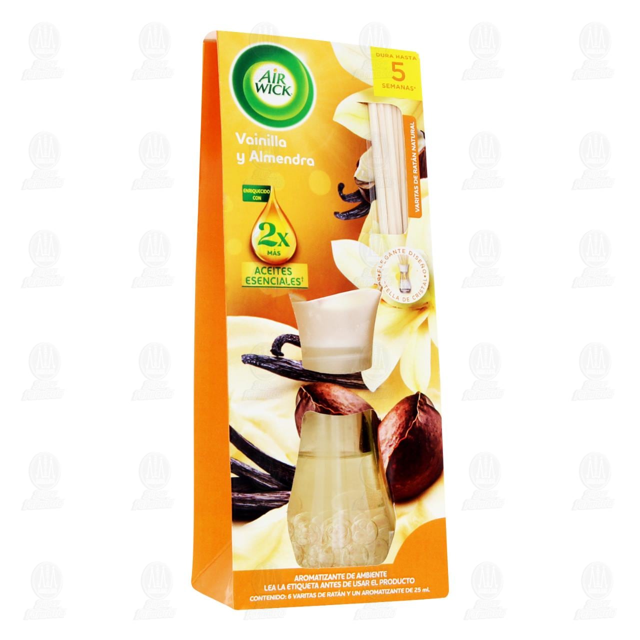 Air Wick Aromatizante de Ambiente Vainilla y Almendra, 25 ml. image number 0