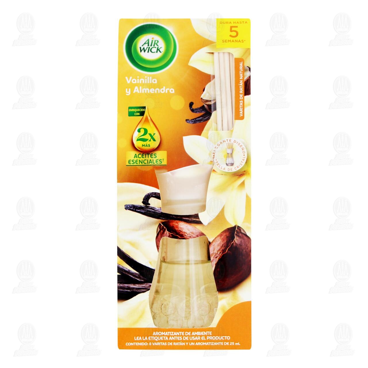Air Wick Aromatizante de Ambiente Vainilla y Almendra, 25 ml. image number 1