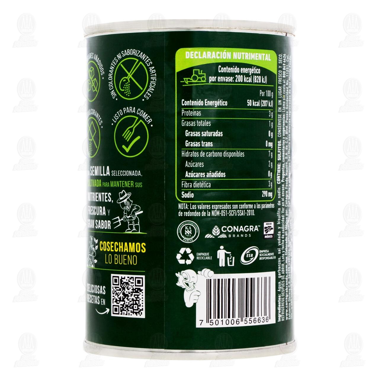 Garbanzos Del Monte, 400 gr. image number 2