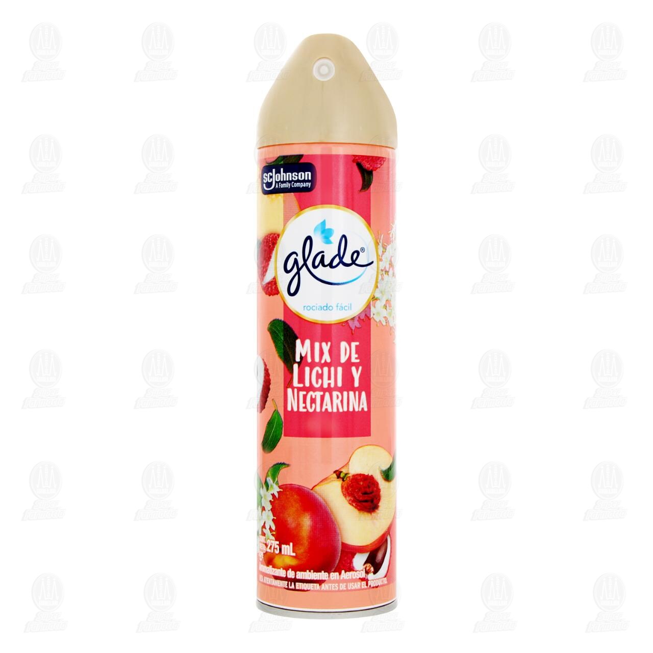 Aromatizante Glade Mix de Lichi y Nectarina en Aerosol, 275 ml. image number 1