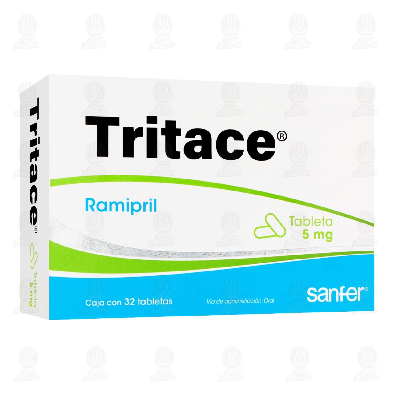 Tritace 5 mg, 32 Tabletas. image number 0