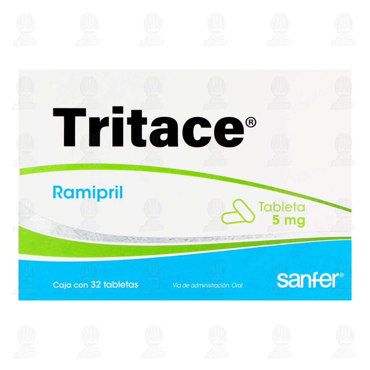 Tritace 5 mg, 32 Tabletas. image number 1