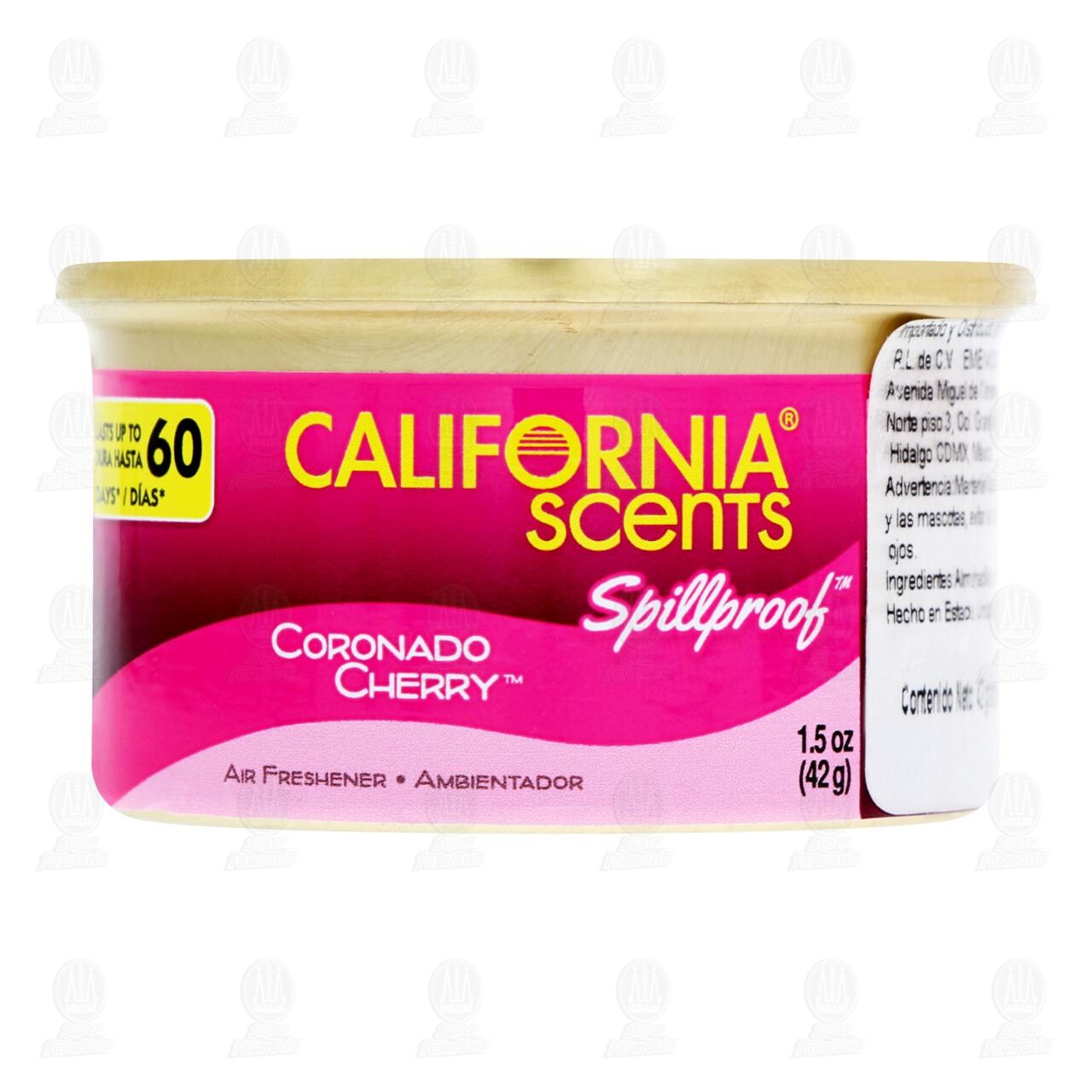 Aromatizante California Scents Coronado Cherry Spillproof, 42 gr. image number 1