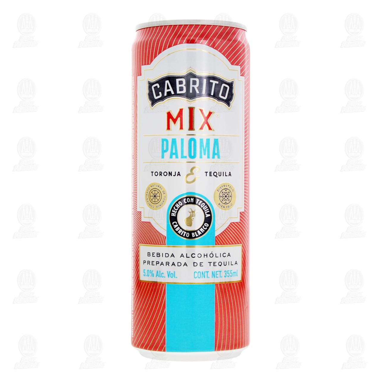 Bebida Preparada Cabrito Mix Paloma de Tequila Toronja, 355 ml. image number 1