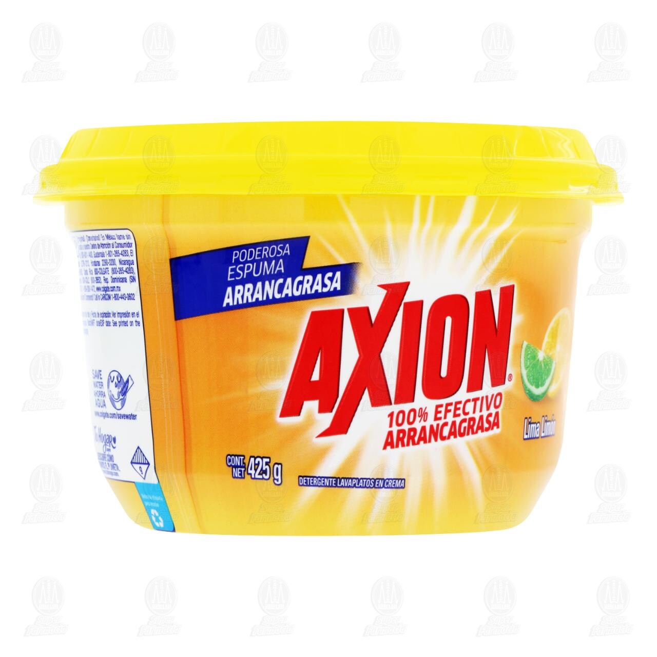 Detergente en Crema Axion Lima Lim&oacute;n, 425 gr. image number 0