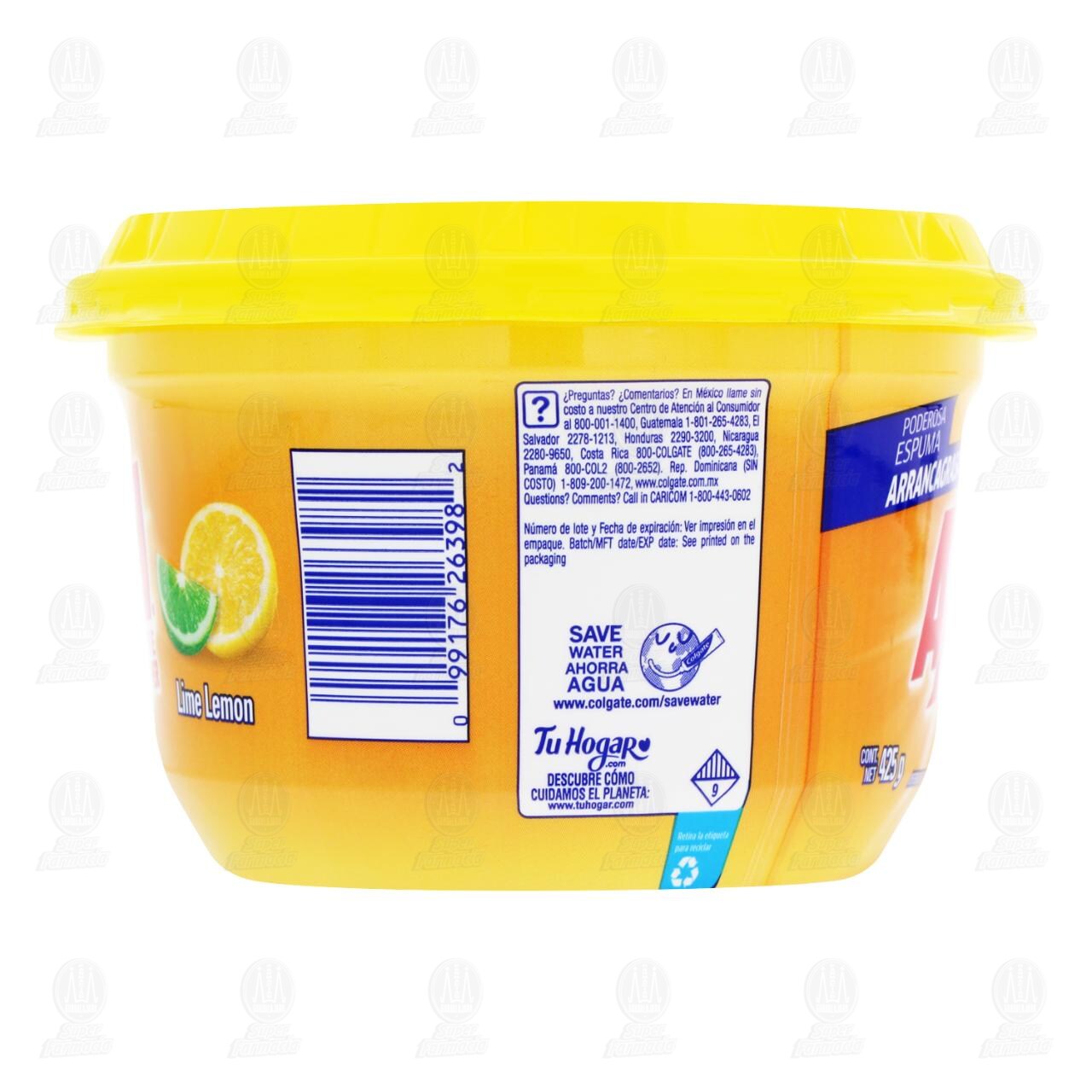 Detergente en Crema Axion Lima Lim&oacute;n, 425 gr. image number 4