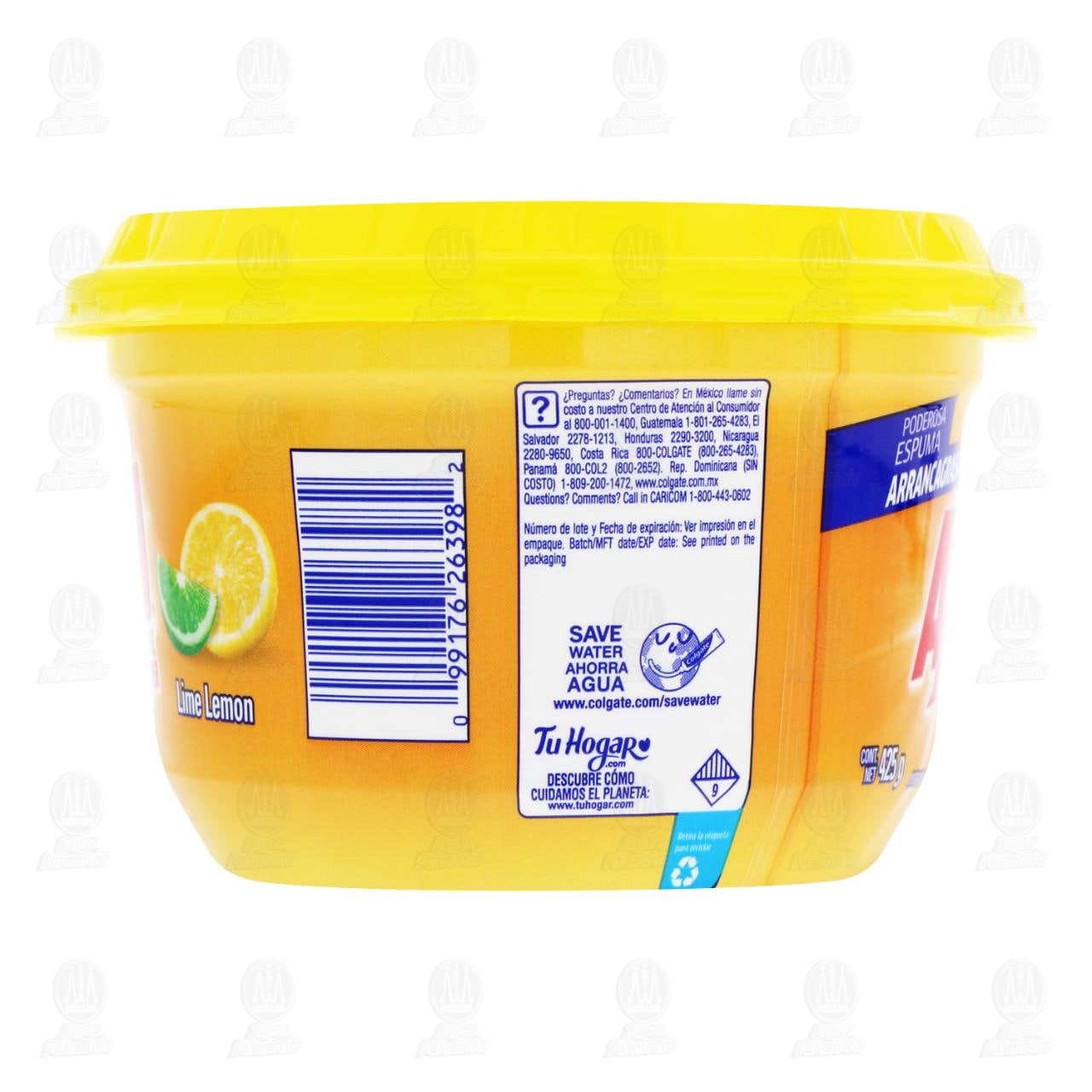 Detergente en Crema Axion Lima Lim&oacute;n, 425 gr. image number 4