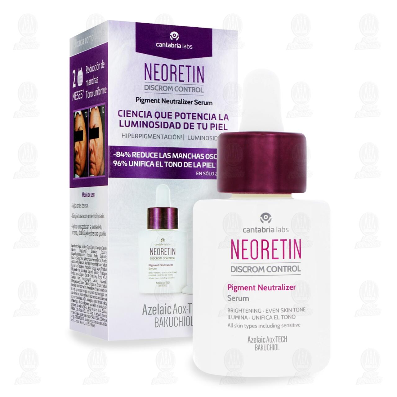 Neoretin Discrom Control Pigment Neutralizer Serum, 30 ml. image number 3