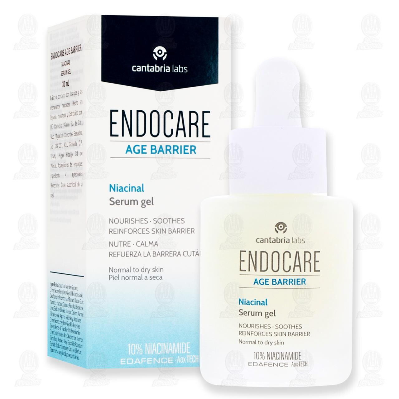 Endocare Serum Gel Age Barrier Niacinamide, 30 ml. image number 2