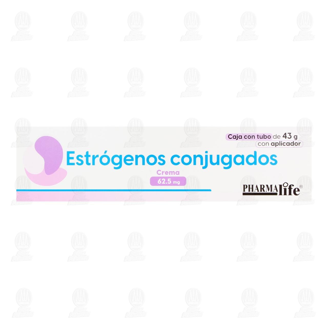Estr&oacute;genos Conjugados Crema 62.5 mg, 43 gr Pharmalife. image number 1