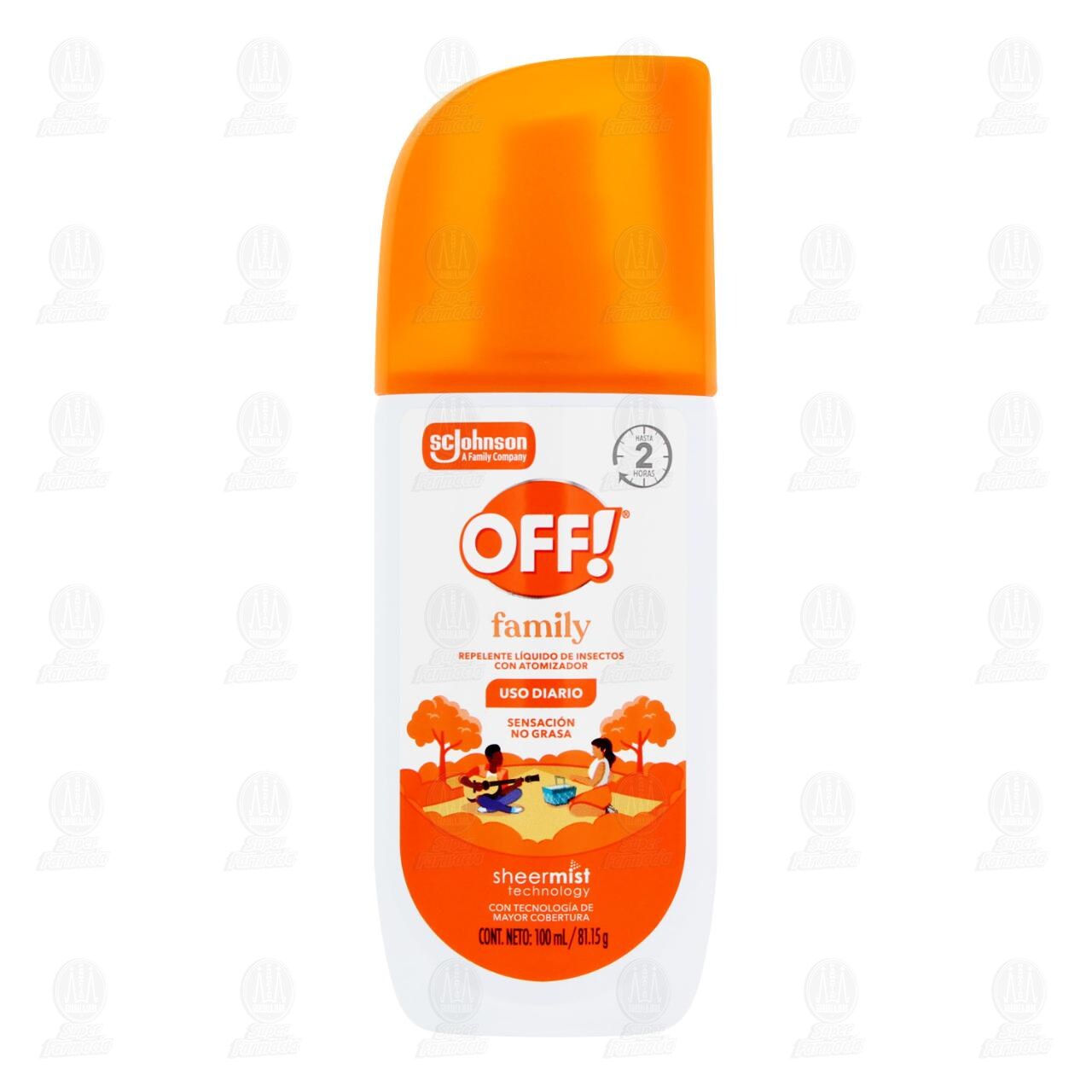 Off! Repelente de Insectos con Atomizador, 100 ml. image number 1