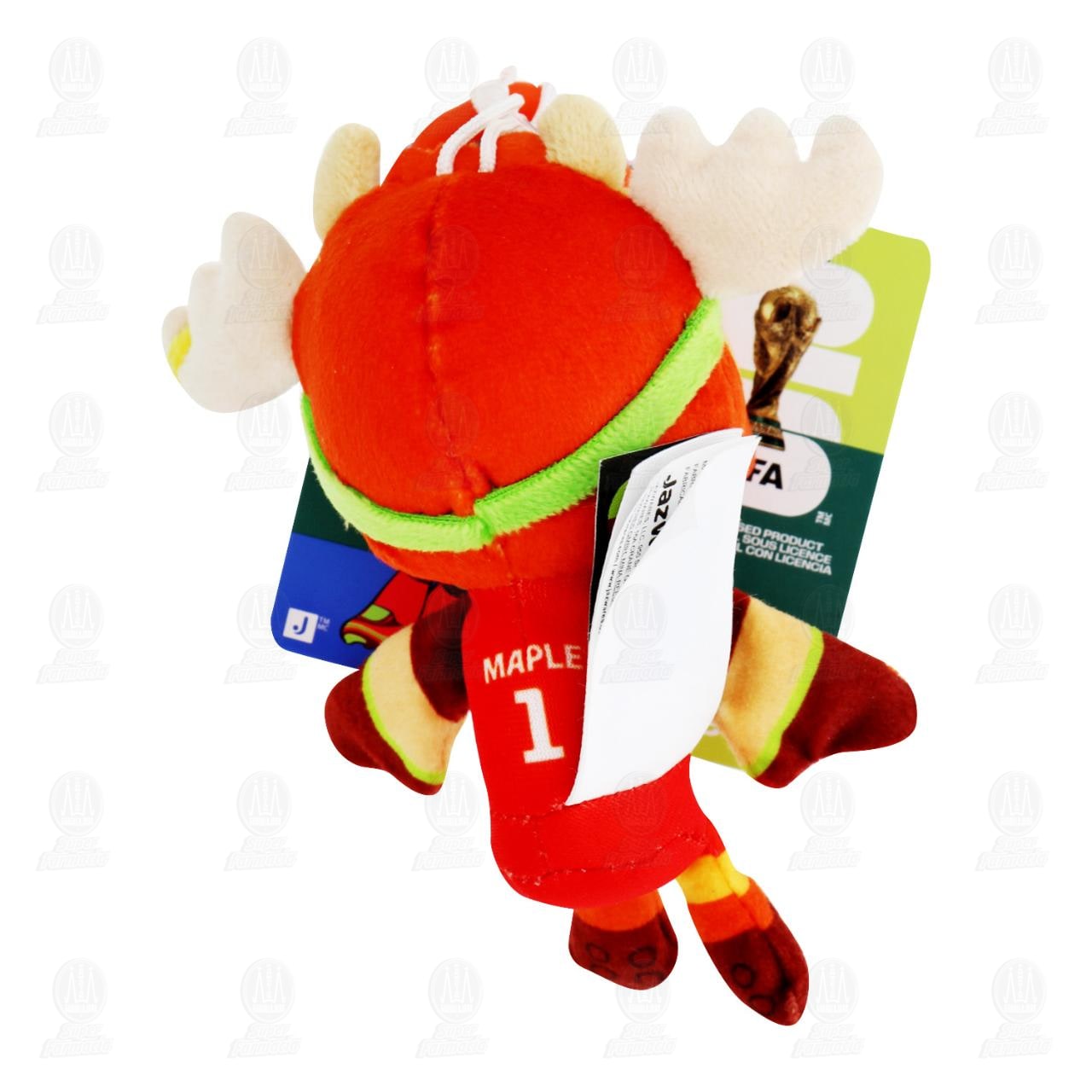 Peluche Mascota Maple con Clip, 1 pz. image number 1