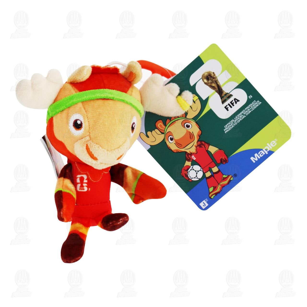 Peluche Mascota Maple con Clip, 1 pz. image number 0